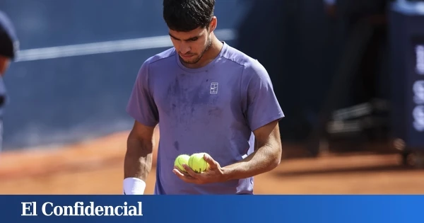 Carlos Alcaraz no jugará el Mutua Madrid Open por lesión para poder llegar a Roland Garros