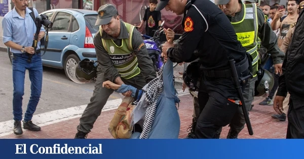 Marruecos disuelve una manifestación de jóvenes que protestaban para pedir reformas en educación y sanidad