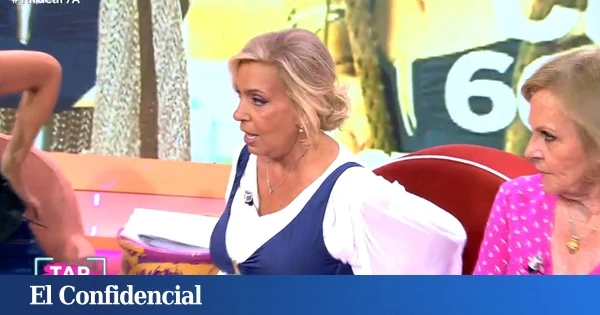Carmen Borrego intenta abandonar 'Tardear' al ser tachada de 