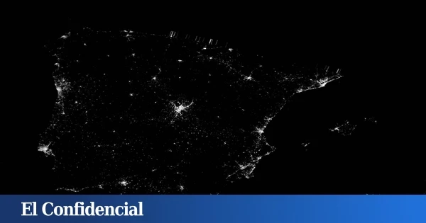 Estas sí son de verdad: por fin tenemos las imágenes del apagón en España vistas desde el espacio