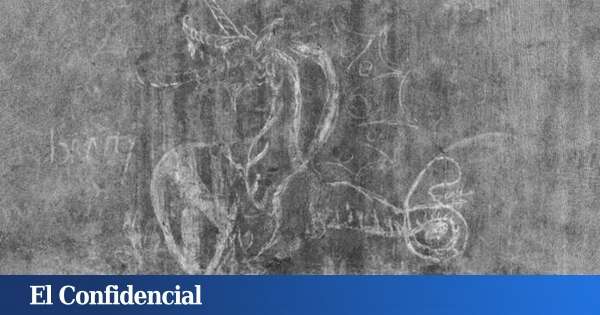 Este misterioso boceto de un dragón-unicornio podría ser obra de Leonardo da Vinci