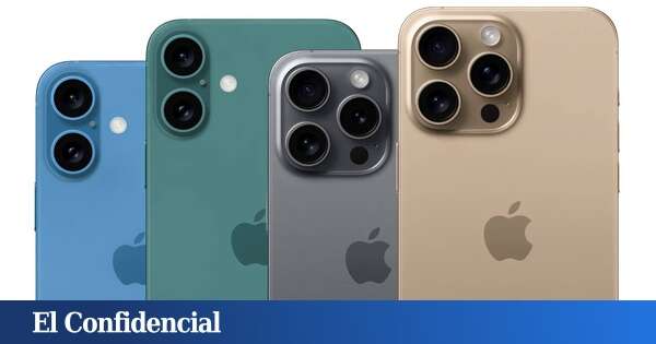 Estos son los posibles precios del iPhone 16