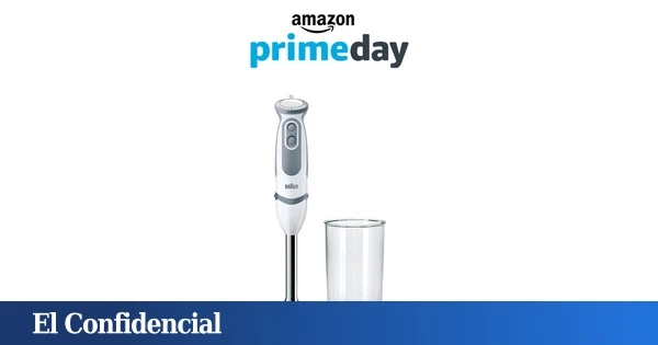 Batidora Braun Minipimer 5200 con descuento del 42% en el Prime Day: potencia y precisión por 35,30€