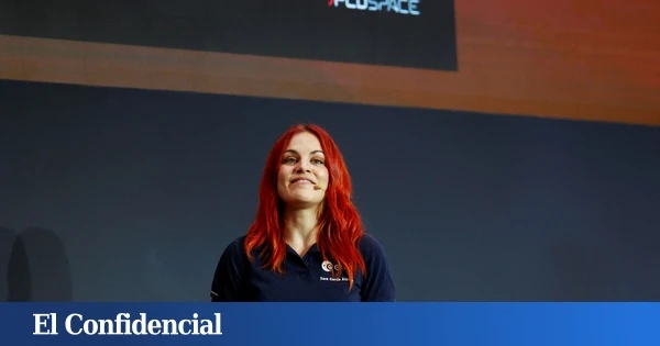 Sara García Alonso, astronauta: 
