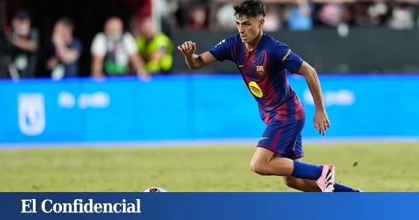 Pedri, jugador del Barcelona: 