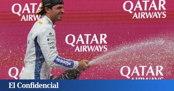 Carlos Sainz, tras su increíble tercer puesto en Bakú: 
