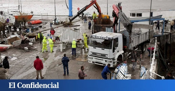 Muere un buzo que recogía ocle en la Isla del Carmen en Luanco (Asturias)