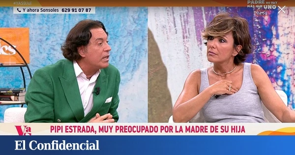 Pipi Estrada descoloca en directo a Sonsoles sacando a la luz algo que hizo su padre, Fernando Ónega