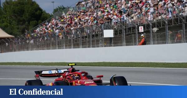 Carlos Sainz anima Montmeló con todos los ojos puestos en su futuro más inminente