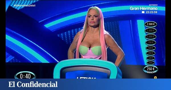 La audiencia de Telecinco dicta su tajante sentencia sobre el regreso de 'El rival más débil' (con famosos)