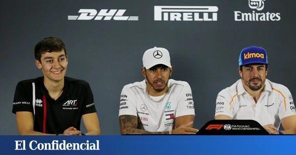 Russell se moja sobre la guerra de Alonso y Hamilton en 2007: 