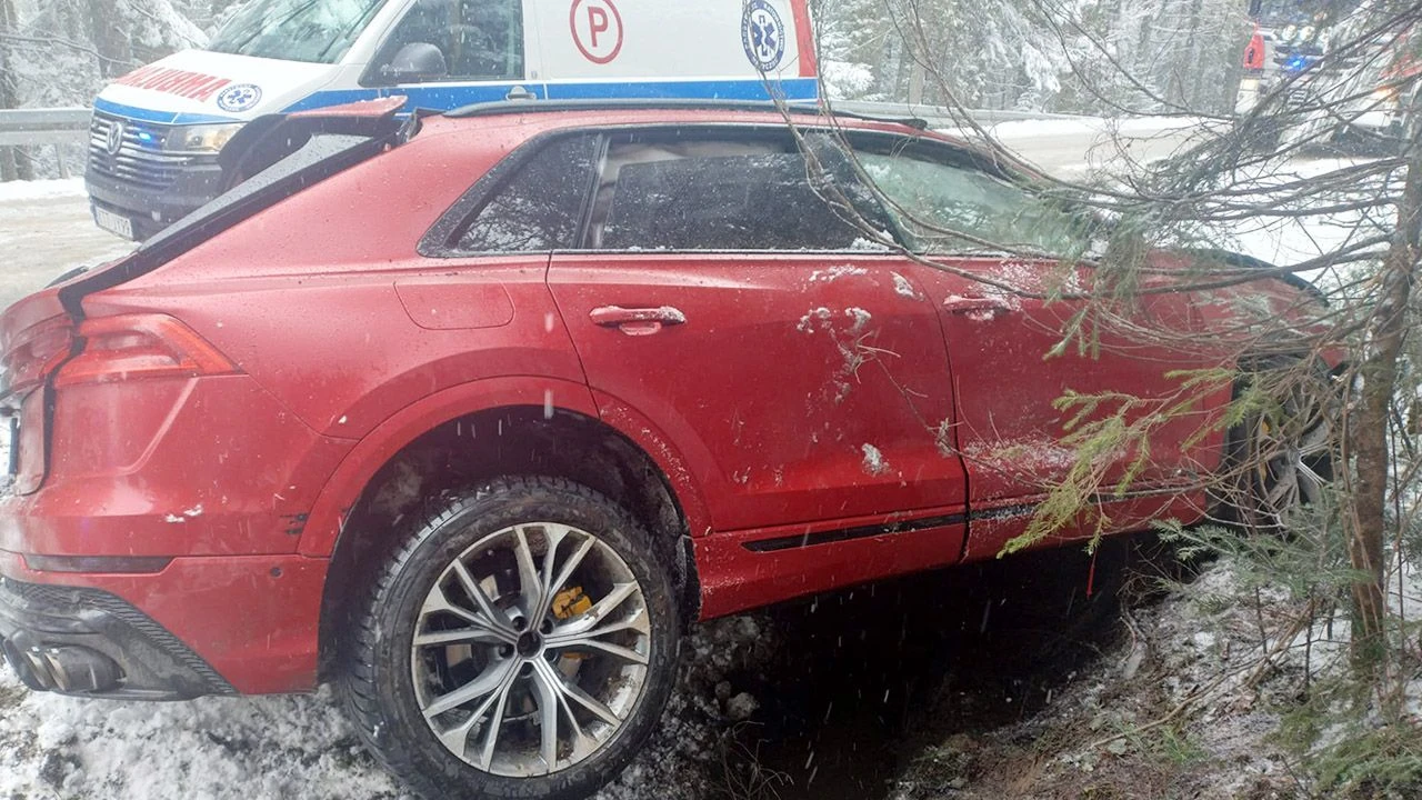 Atak zimy. Seria groźnych wypadków na Podhalu