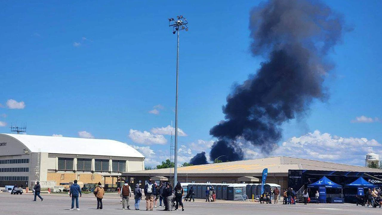 O włos od tragedii. Dramatyczne sceny na pokazie lotniczym