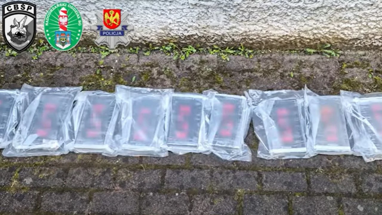 Kokaina za 5 mln zł przechwycona pod Słubicami