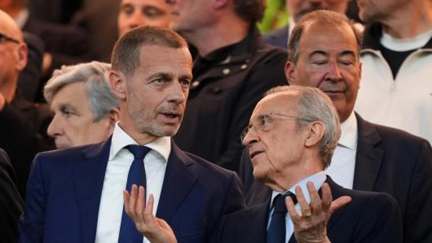 Florentino anunció a Ceferin el inminente envío a la UEFA del dossier con los escándalos arbitrales de la 'era Negreira'