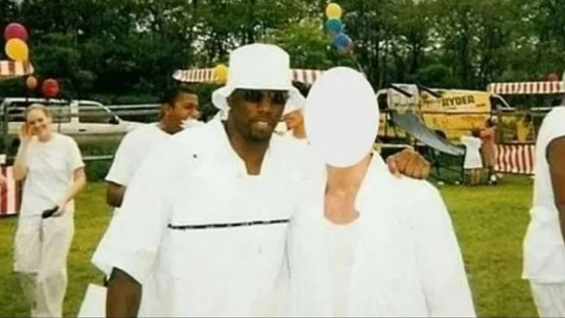 Diddy’s male ‘child sex assault victim’ PICTURED aged 16 with star at ‘White Party’ hours before singer ‘assaulted him’