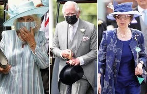 Charles & Camilla dress to the nines as they join 12k revellers for Ascot