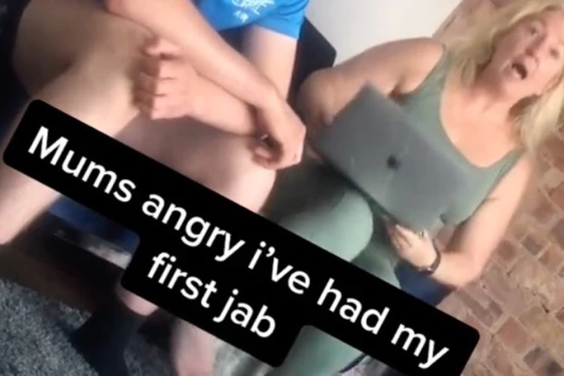 Furious anti-vaxx mum tells son to leave home after he gets his first jab