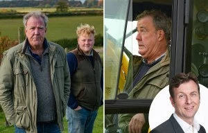 Farmer Jeremy Clarkson... the man who puts the woe in Cotswolds
