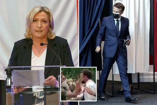 Election disaster for Macron after slapped by voter as far-right tanks