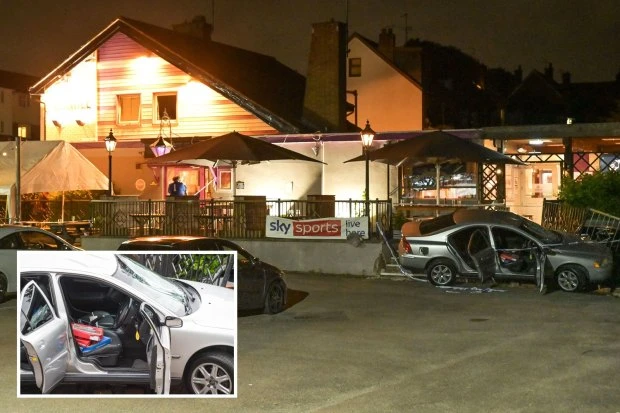 England fan charged after 'shooting man & driving at pub following Scotland game'