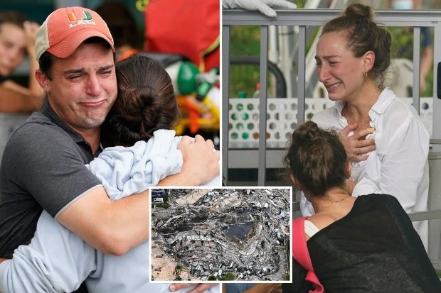 Miami condo survivors said last goodbyes as collapse leaves 99 missing