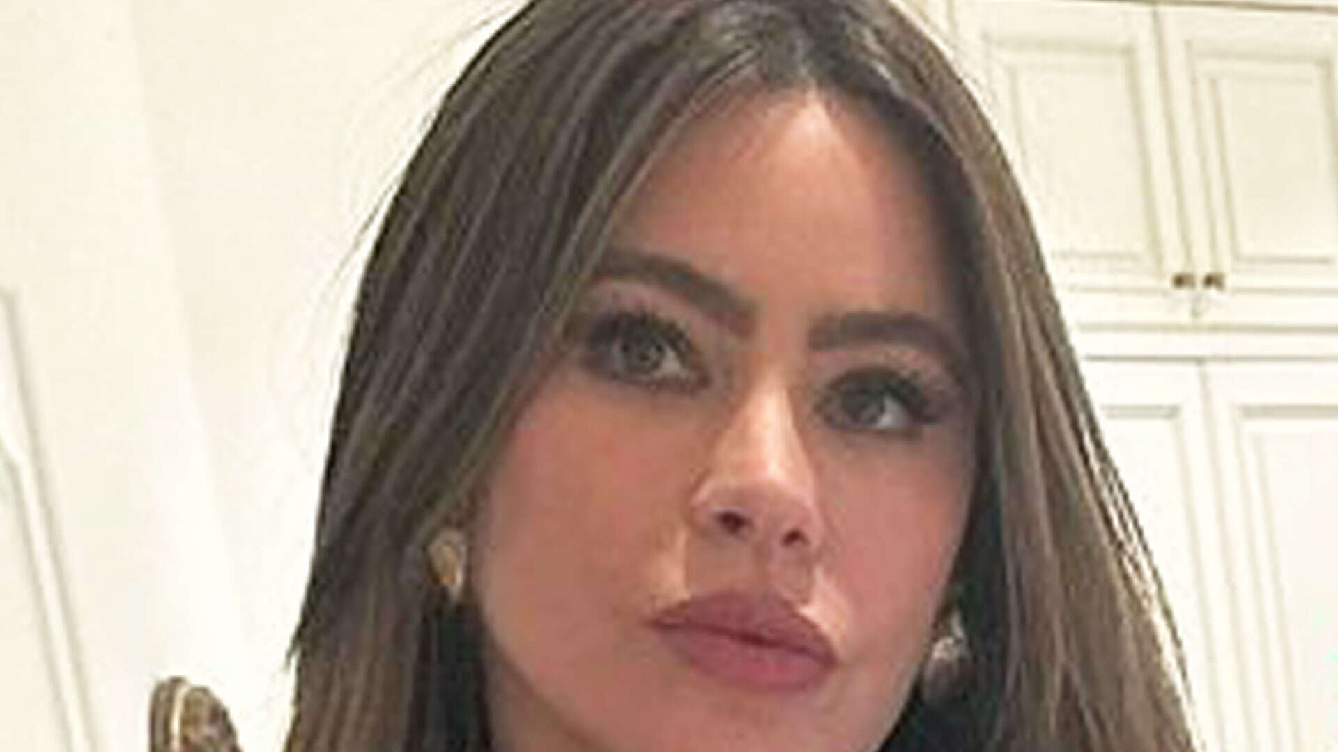 Sofia Vergara defies age as she poses in skintight flower print dress for mirror selfie inside her $28M LA mansion