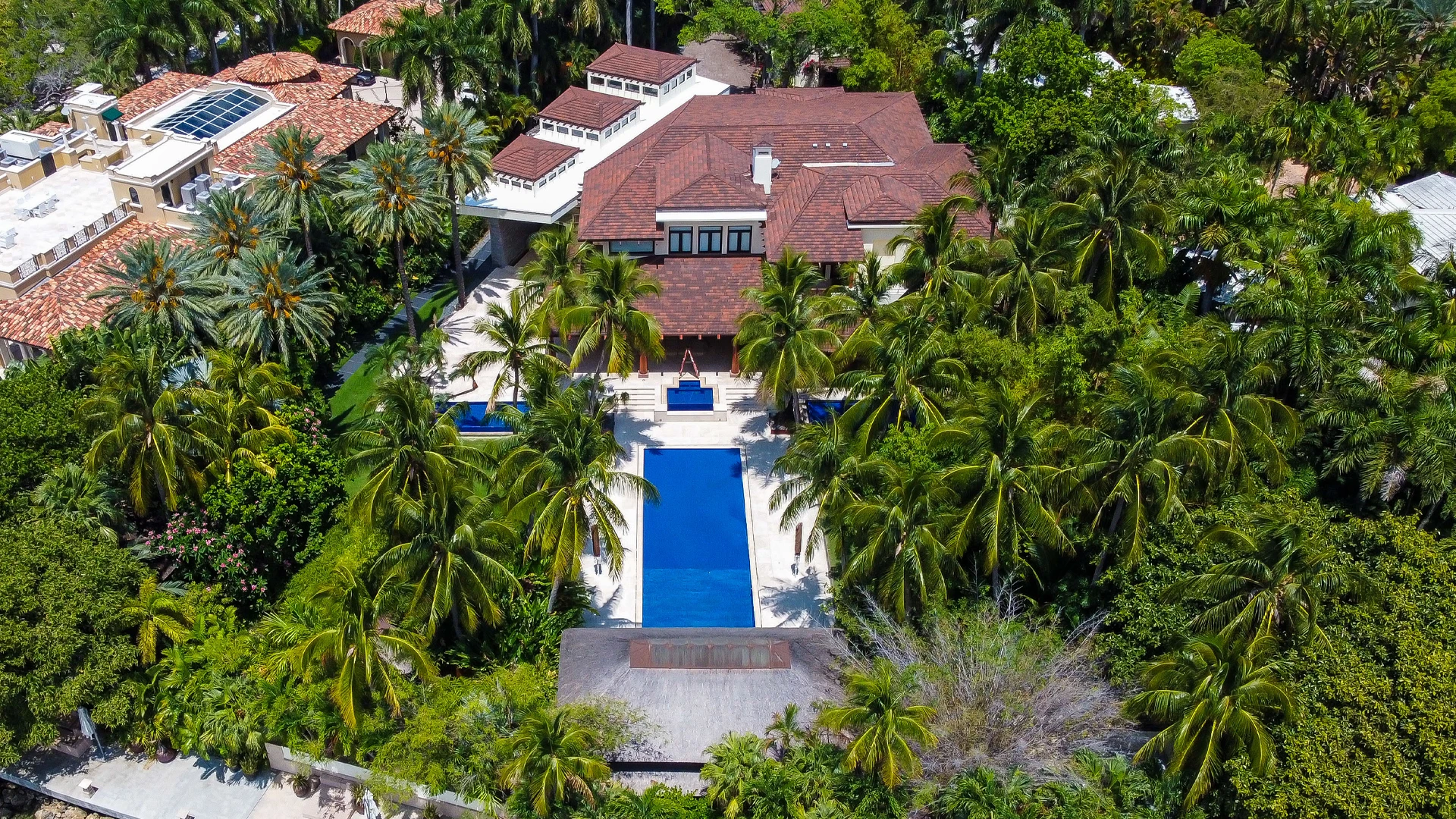 Diddy’s ‘Freak Off’ mansion on man-made island where he ‘abused victims in sex rooms’ is seen lying empty in new footage