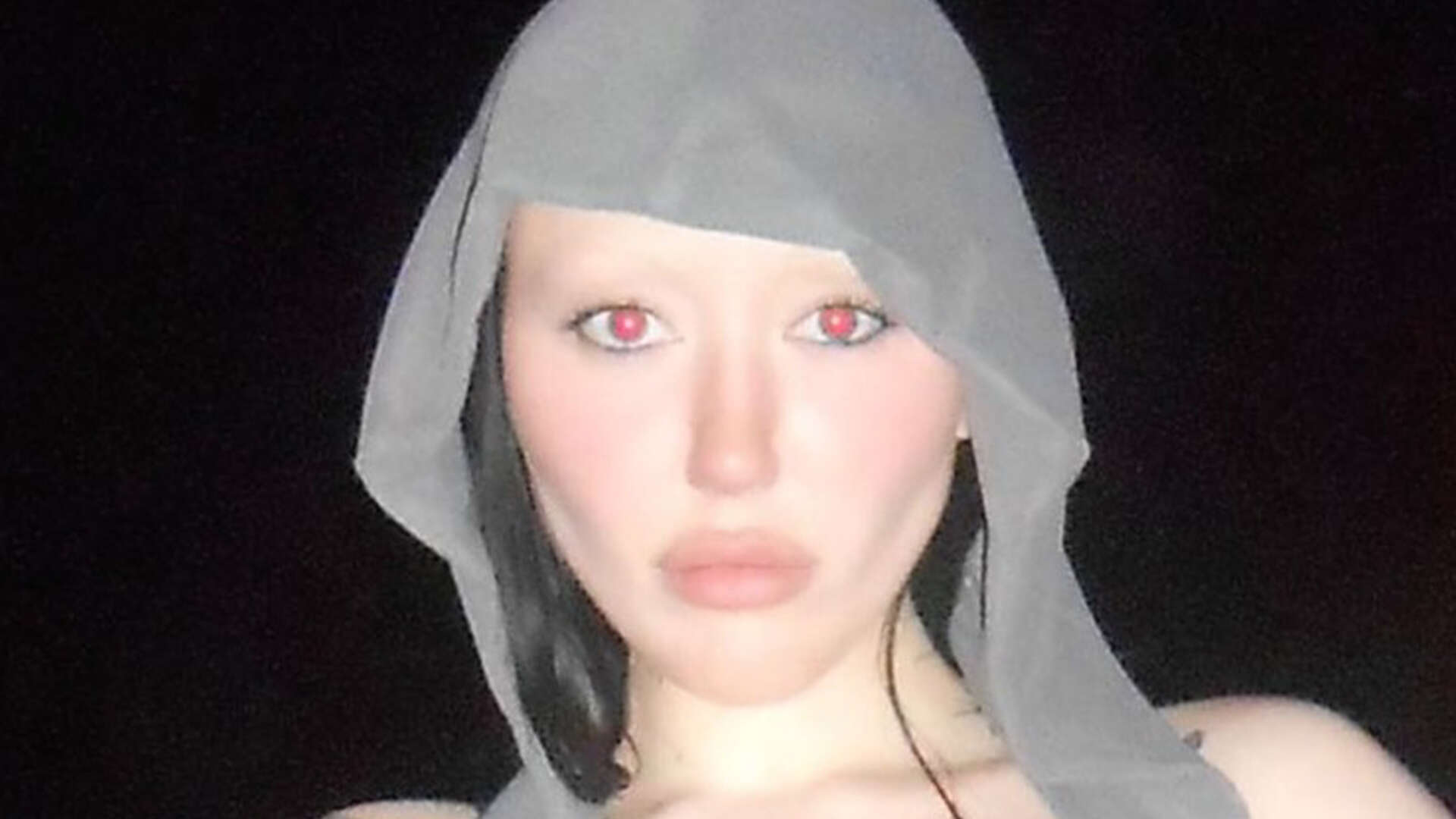 Noah Cyrus flashes her underwear in sheer attire after fans accuse star of trying to ‘copy’ Bianca Censori’s style