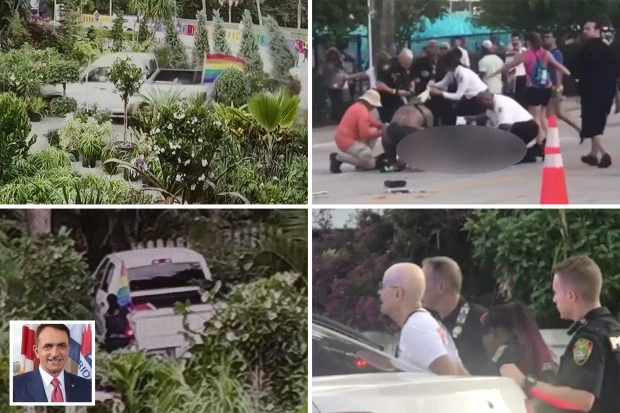New video shows Florida Pride crash as mayor slammed for 'terrorist' claims
