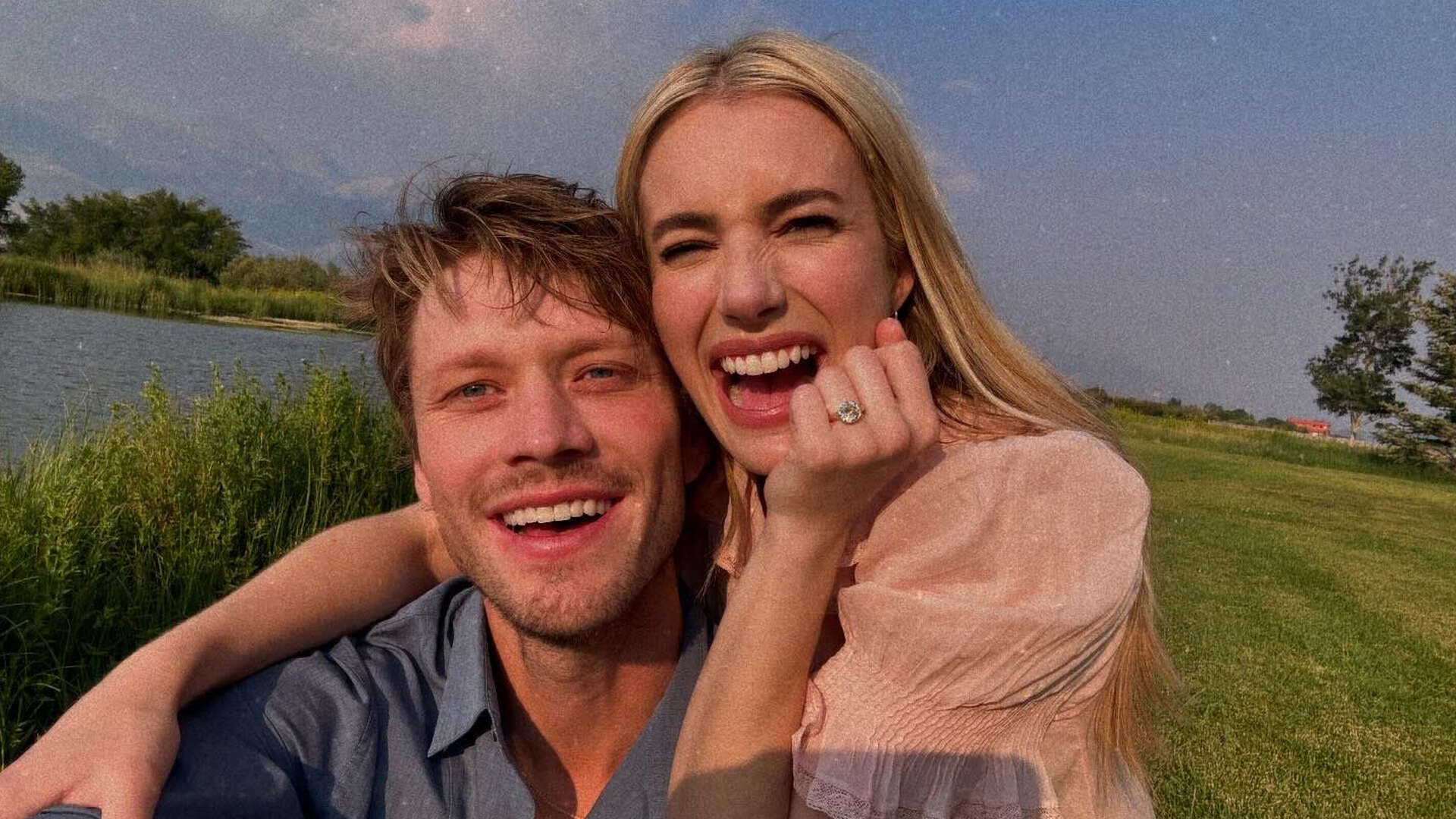 Emma Roberts engaged to boyfriend Cody John after nearly two years together as star shows off stunning engagement ring