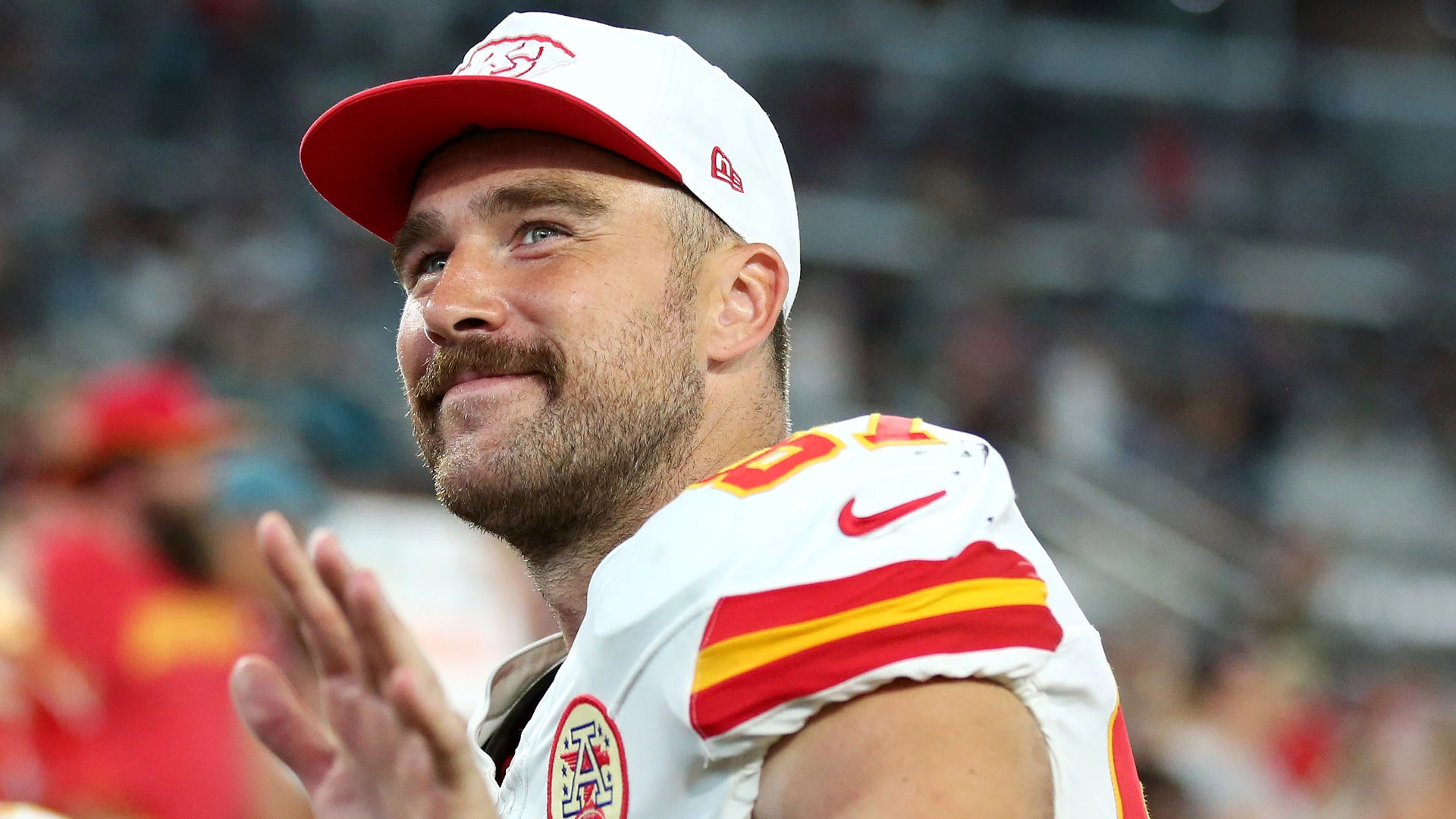 Adam Sandler reveals Travis Kelce will make Happy Gilmore sequel cameo as comic praises ‘big handsome guy’
