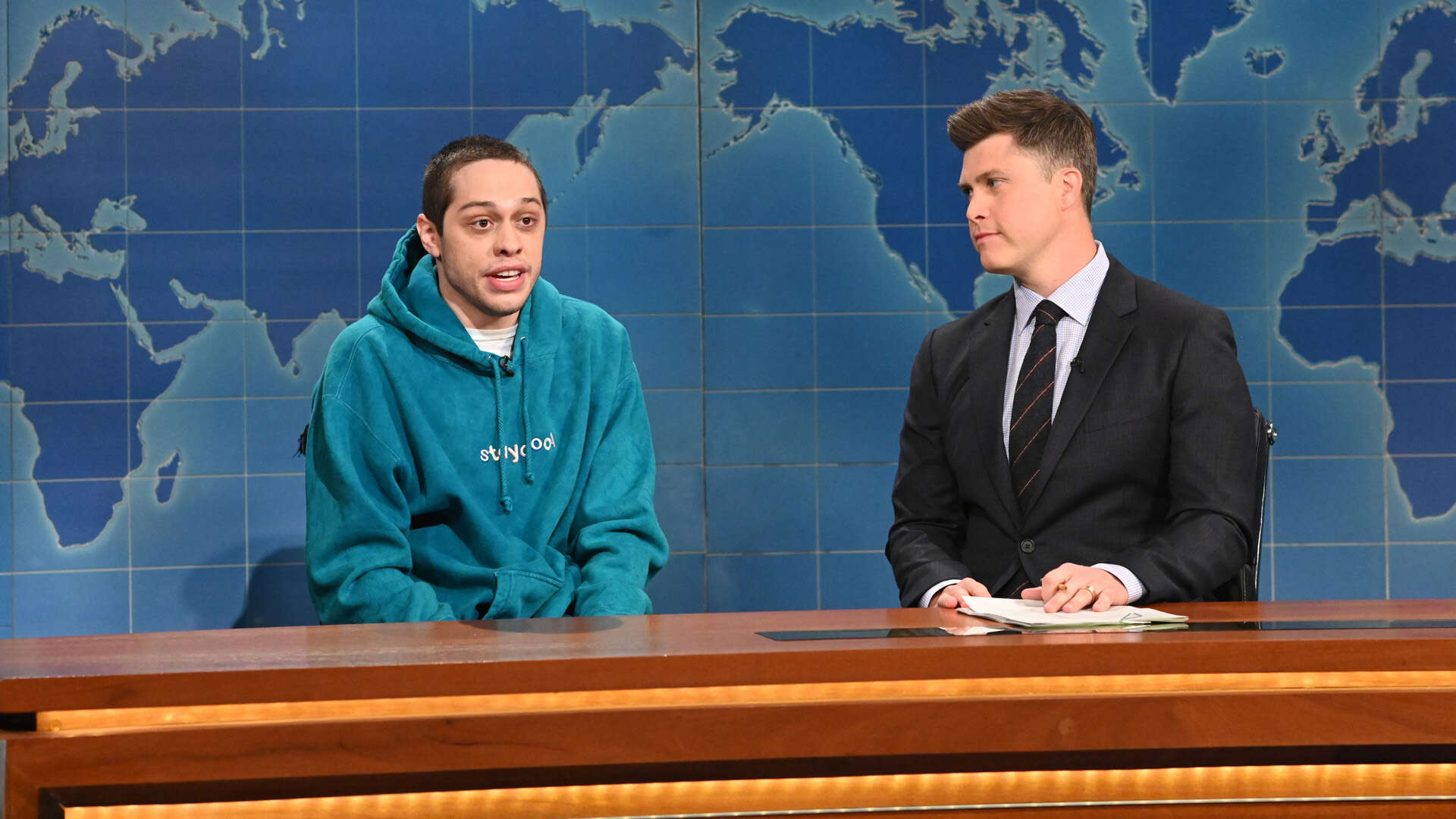 Pete Davidson and Colin Jost’s ferry restaurant plans delayed again as comedians stall project during feud