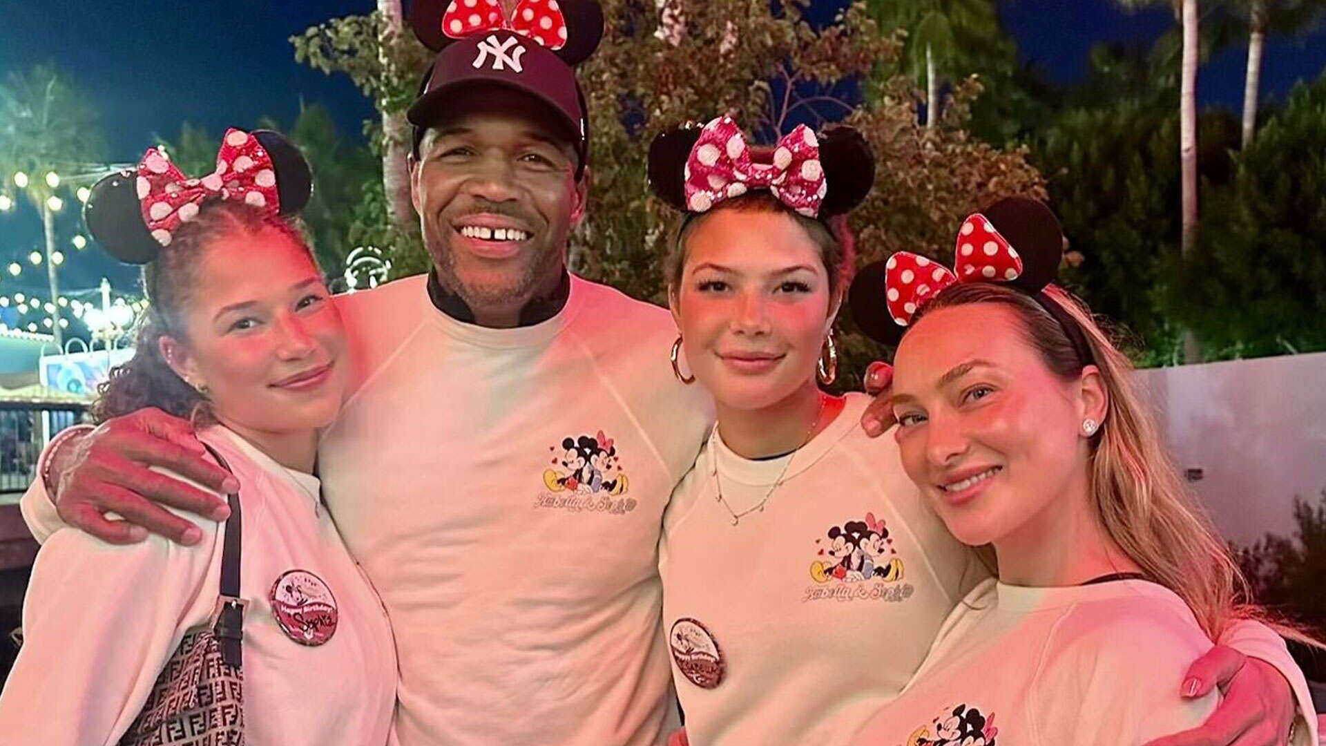 Michael Strahan and girlfriend Kayla Quick celebrate twins’ 20th birthday at Disneyland after Isabella’s cancer battle