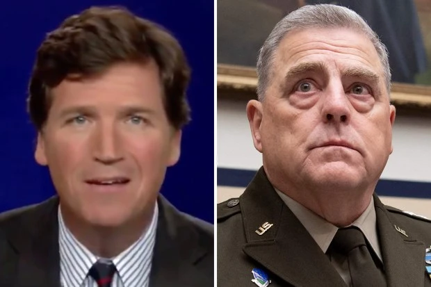 Tucker calls top US general a 'stupid PIG' for backing critical race theory