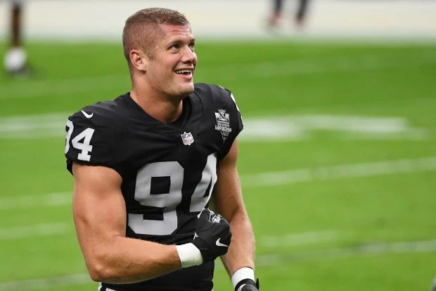 Raiders' Nassib becomes 1st openly gay NFL star as he comes out in Insta vid