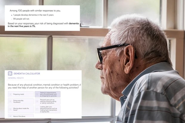 Take this test to find out YOUR risk of developing dementia