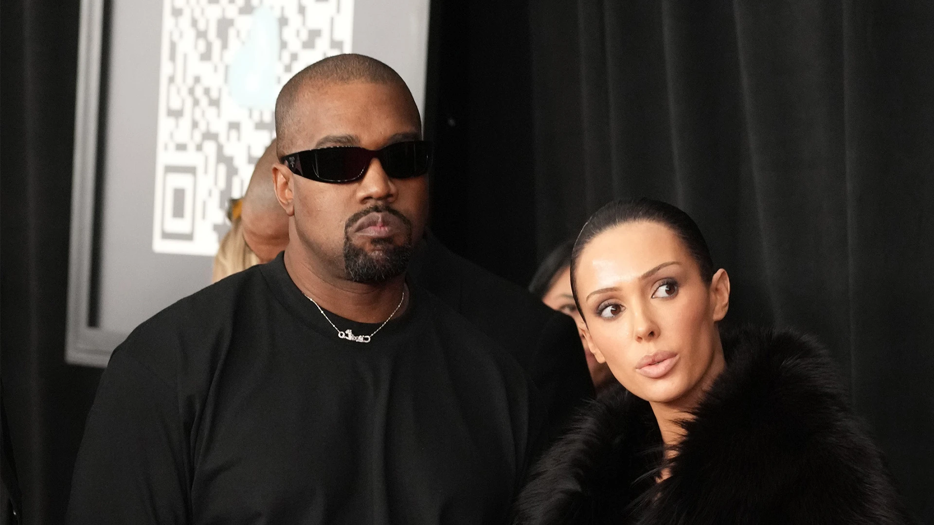 Bianca Censori sticks her tongue in Kanye West’s mouth during rare PDA moment in raunchy sunset video