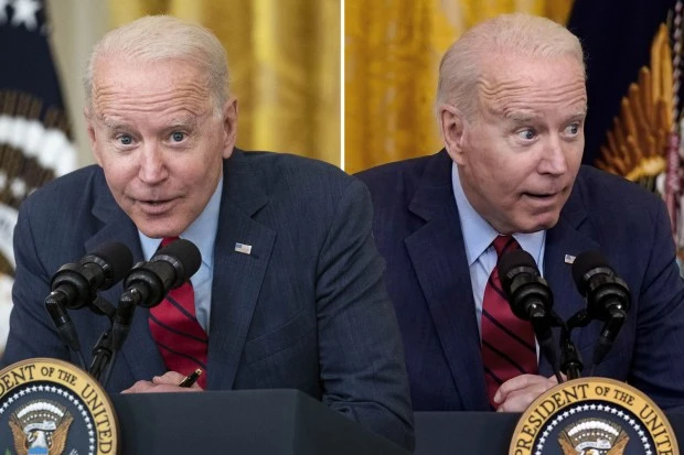 Biden mocked over 'demonic whispering' vid as clip is viewed 3M times