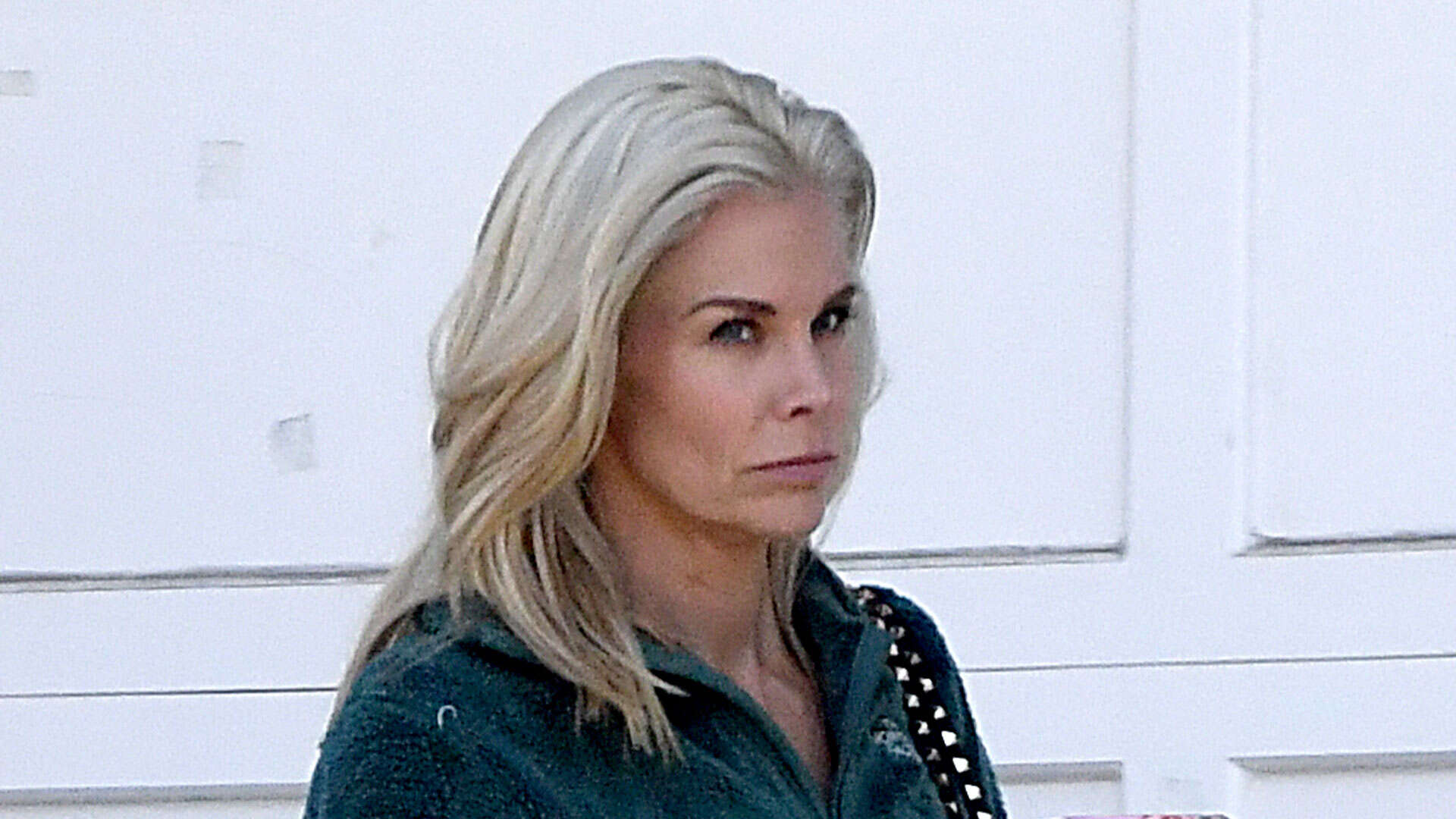 Baywatch star Brooke Burns, 46, hasn’t aged a day from her 90s fame as she rocks sparkly leggings on errand in LA