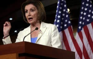 Where is Nancy Pelosi today?