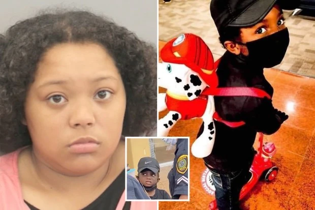 Mom 'had sex as son died in hotel room' after boy found with 'BELT marks'