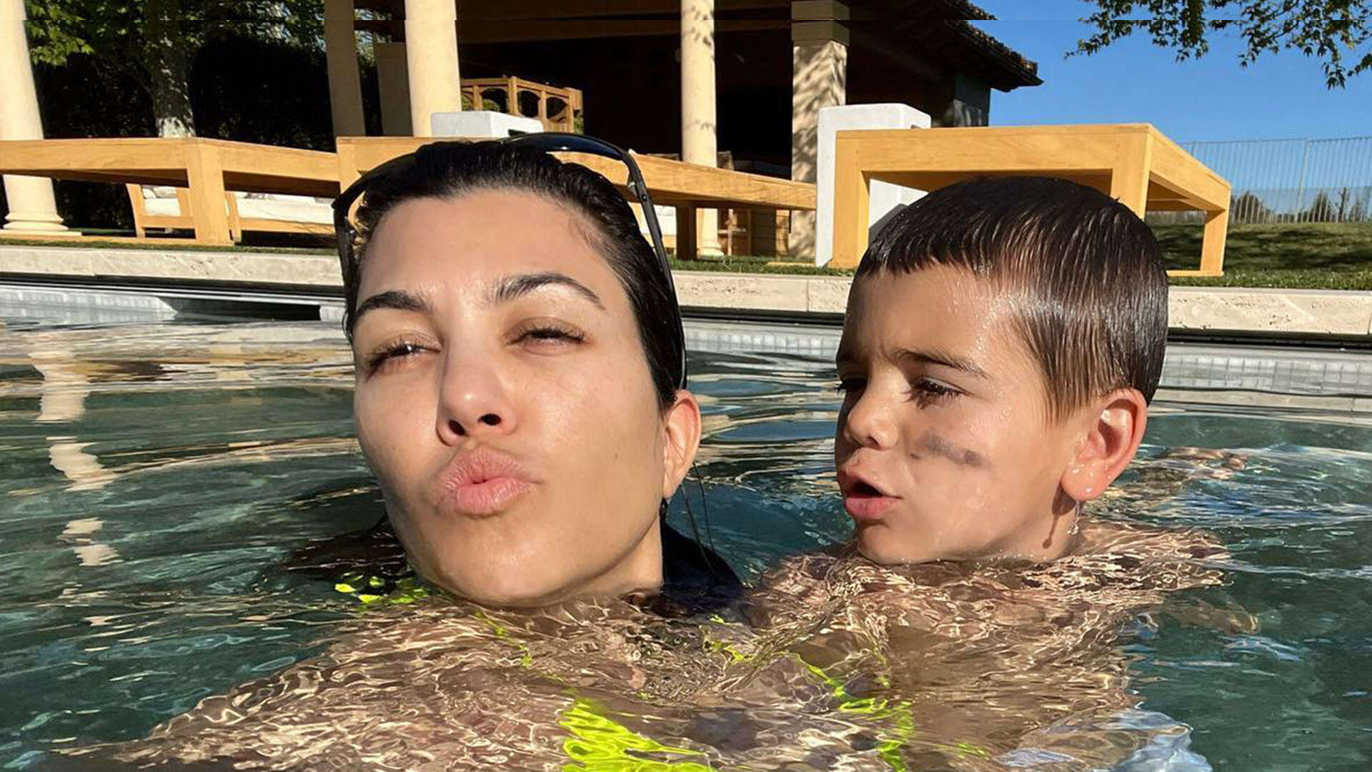 Kourtney Kardashian reveals son Reign’s over-the-top 9th birthday party with piles of designer presents & chicken truck