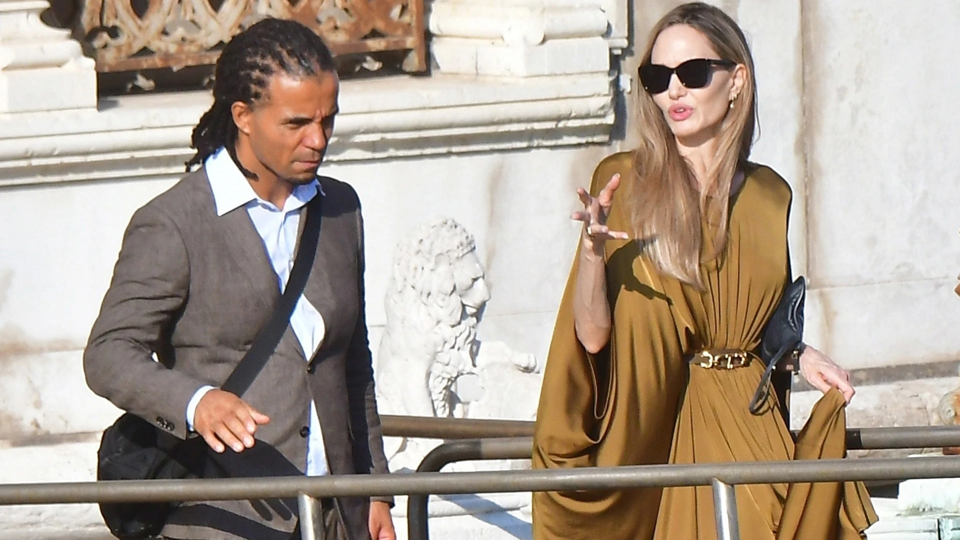Angelina Jolie’s covert outings with hunky rapper Akala revealed as pair jet to Jamaica, Milan and Venice together