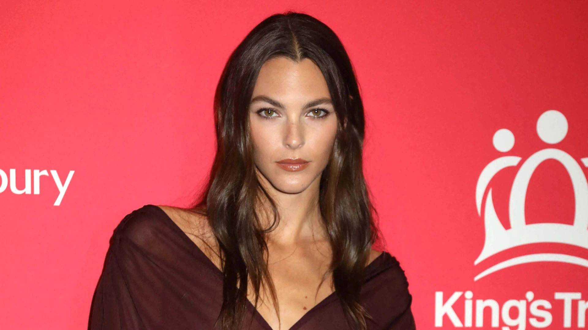 Leonardo DiCaprio’s girlfriend Vittoria Ceretti goes braless under totally see-through burgundy dress on red carpet
