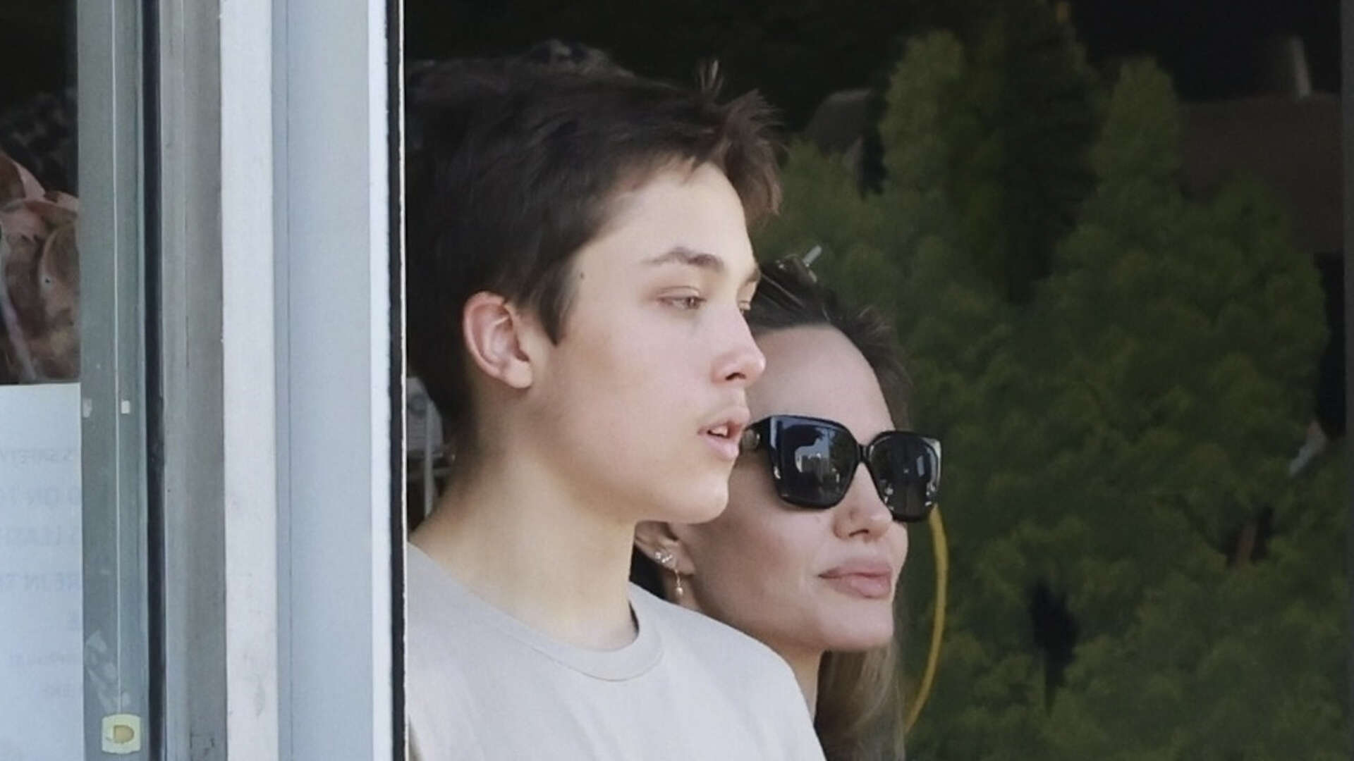 Angelina Jolie’s son Knox, 15, is now taller than his famous mom as they’re seen on shopping trip in Los Angeles