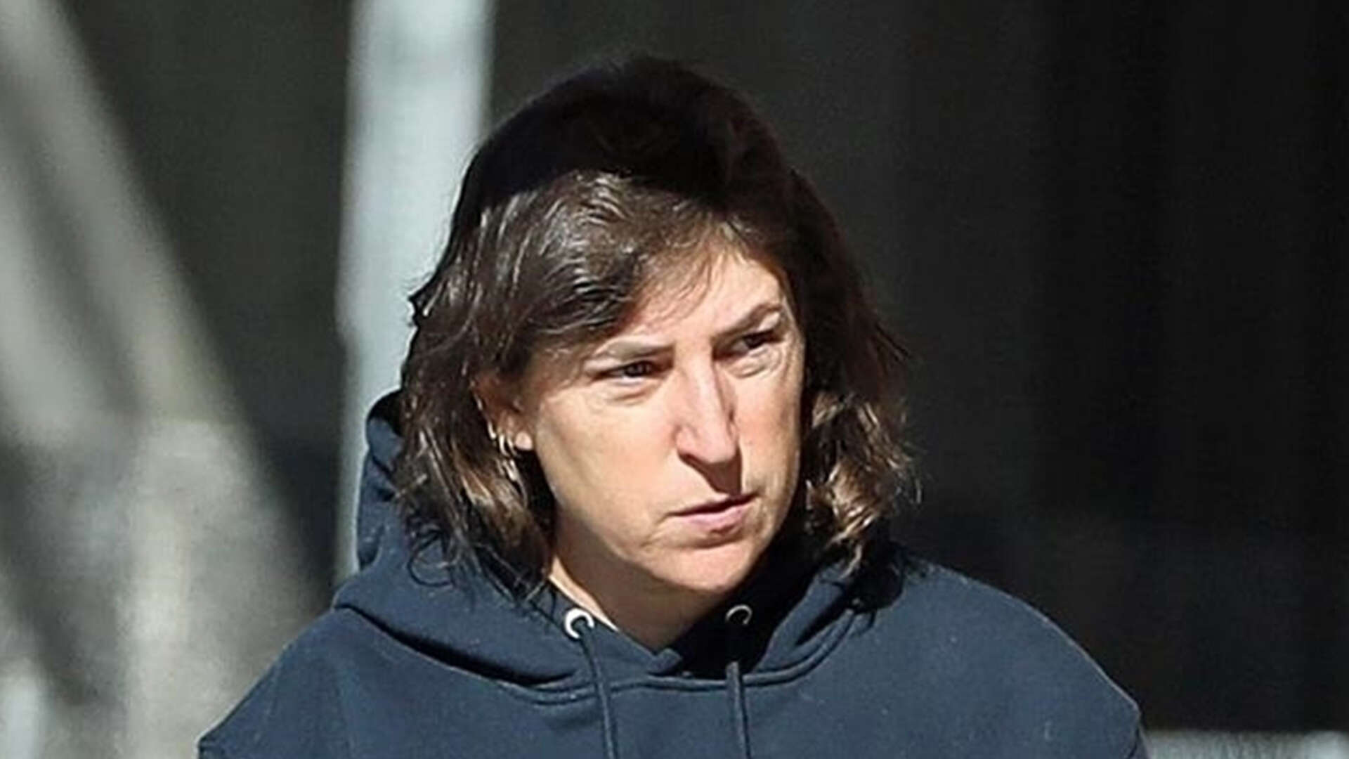 Mayim Bialik seen looking downcast with disheveled look in first outing since announcing she was fired as Jeopardy! host