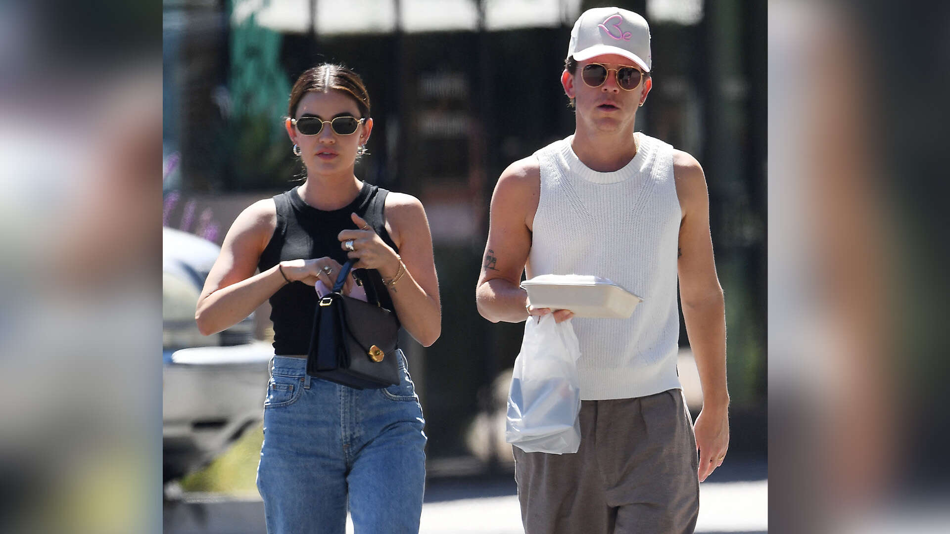 Rob Lowe’s son John, 29, looks just like his famous dad during outing with Lucy Hale as pair spark dating rumors