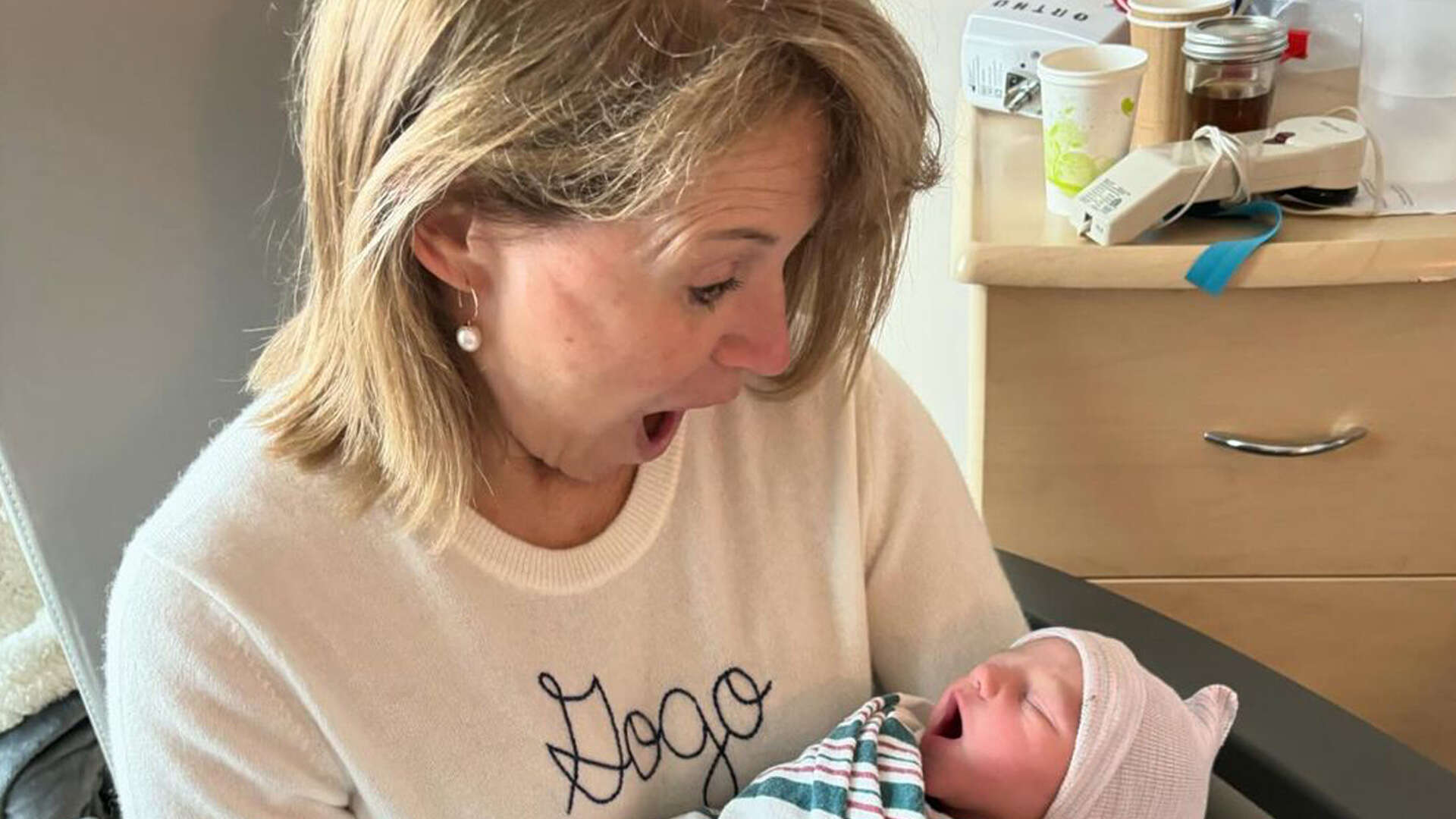 Katie Couric’s daughter Ellie gives birth to first child as former Today star gushes over ‘grandma’ status