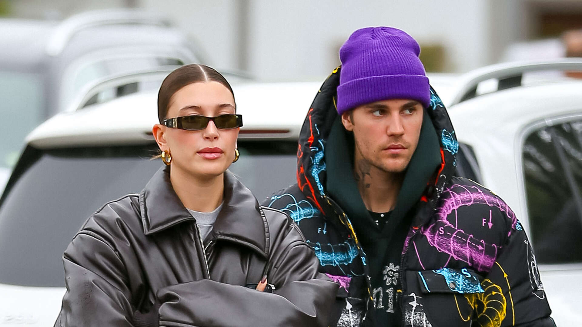 Hailey Bieber fans spot ‘sad’ photo on her phone background they think ‘proves’ she feels ‘insecure’ about Justin